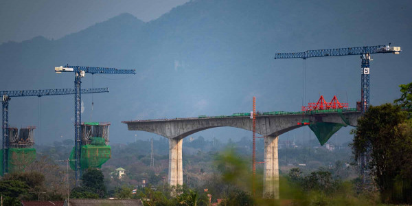 Calicata para puentes.